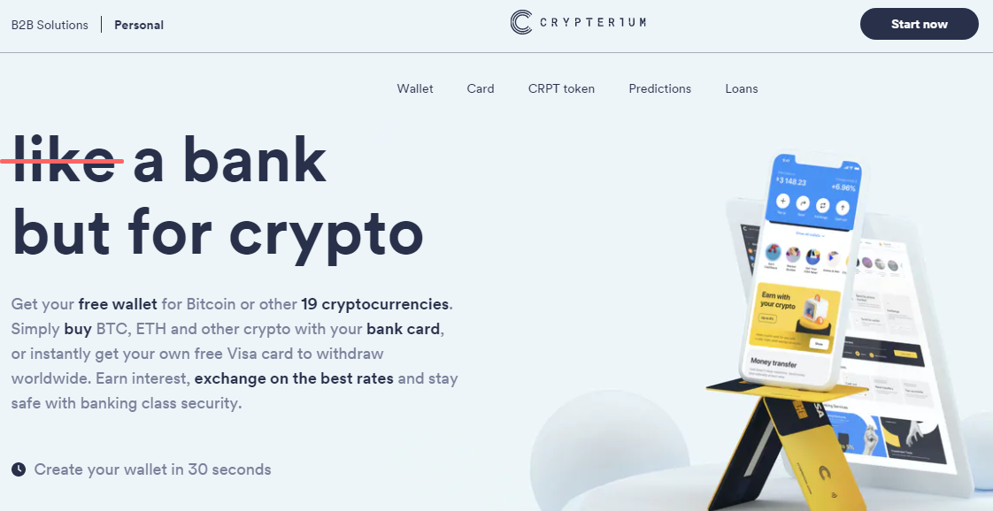 Crypterium (Криптериум) https://crypterium.com