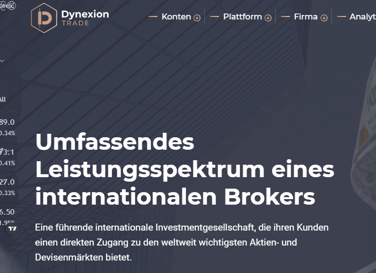 Dynexion Trade (Динексион) https://dynexiontrade.com