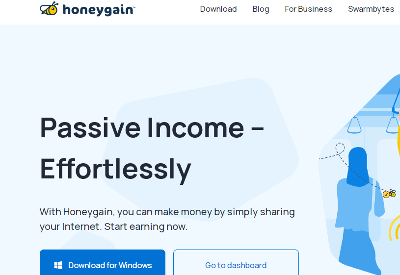 Honeygain (Хонейгаин) https://www.honeygain.com/