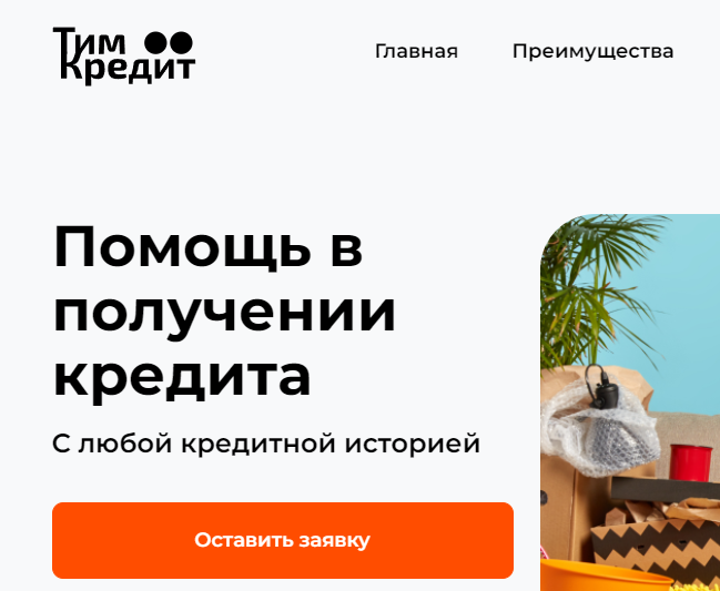 Тим Кредит (timkredit.ru) ООО «Гарант» ОГРН 1217700600138, ИНН 9719021278