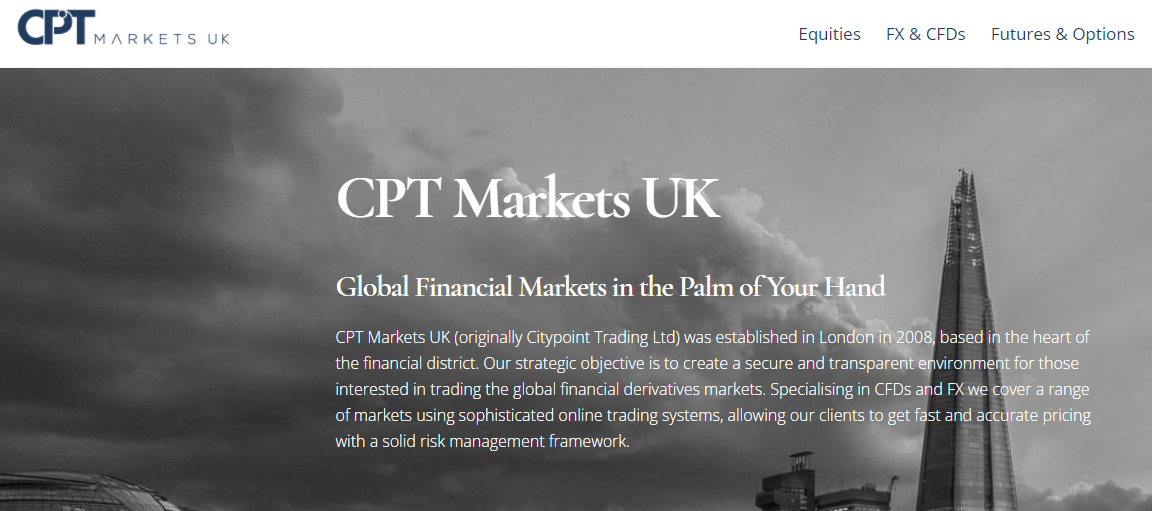 CPT Markets UK (СПТ Маркет УК) https://www.cptmarkets.co.uk