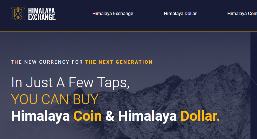 Himalaya Exchange (Гималая Эксчендж) https://himalaya.exchange