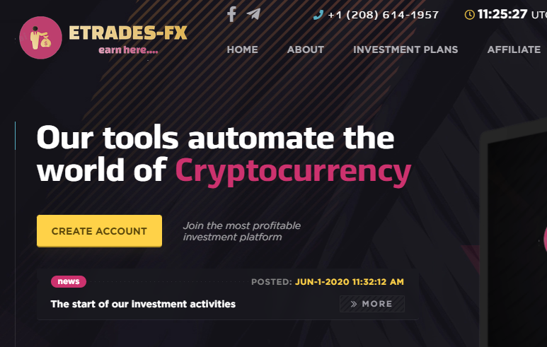 Etrades FX (Етрейдес ФХ) https://etrades-fx.net