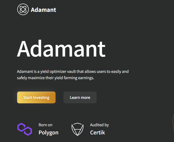 Adamant Finance (Адамант Финанс) https://adamant.finance