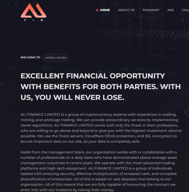 AU FINANCE LIMITED (АУ Финанс Лимитед) https://aufin.biz