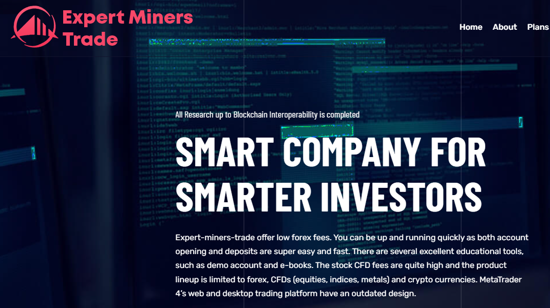 Expert Miners Trade (Эксперт Минерс Трейд) https://expert-miners-trade.com