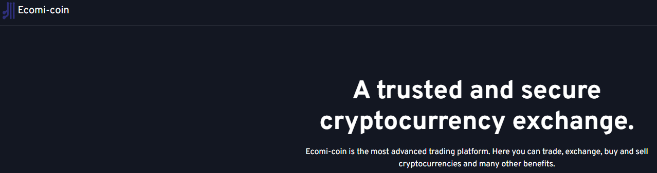 Economi-coin (Экономи Коин) https://ecomi-coin.net