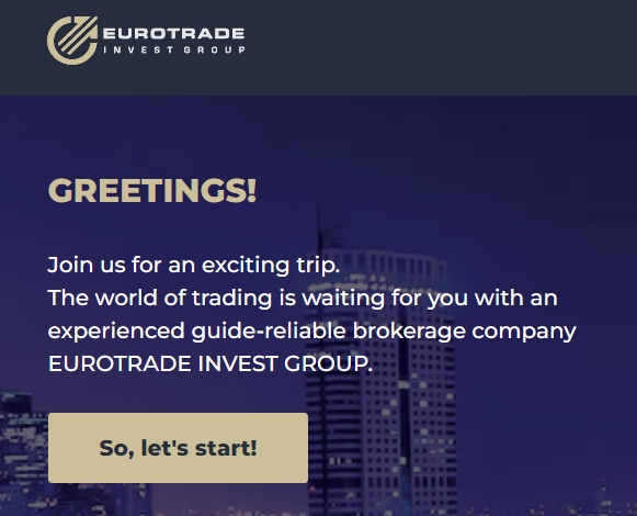 Eurotrade Invest Group (Евротрейд Инвест Груп) https://eurotradeinvest.com