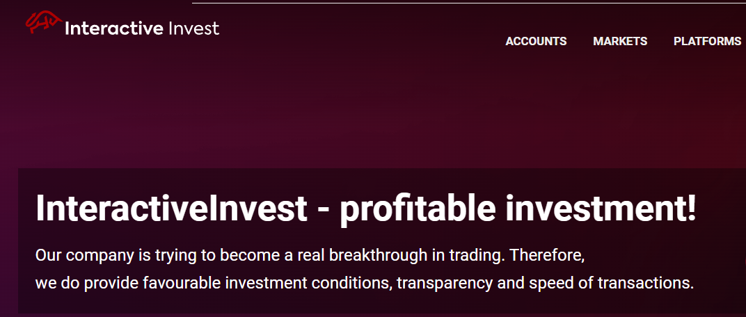 Interactive Invest (Интерактив Инвест) https://interactiveinvest.co